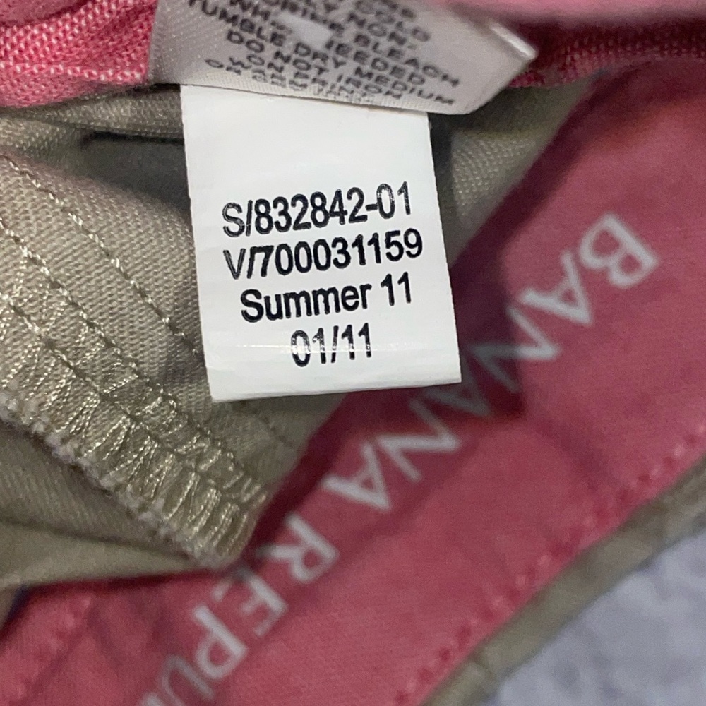 Banana Republic Women's Tan Straight Leg Pants - Picture 5 of 5